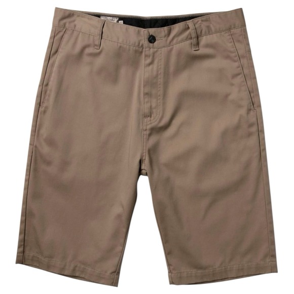 Volcom Men's Size 38 VMONTY Khaki Corpo Class Shorts Modern Fit 11" Inseam - Picture 1 of 6